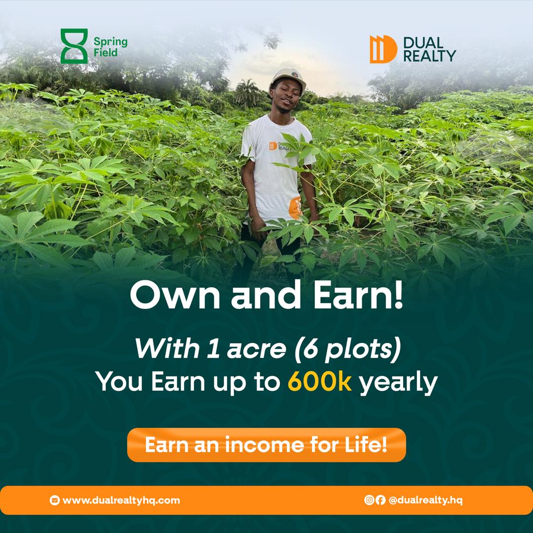Your Land! Your Earnings! It's Clear and Simple Image 2