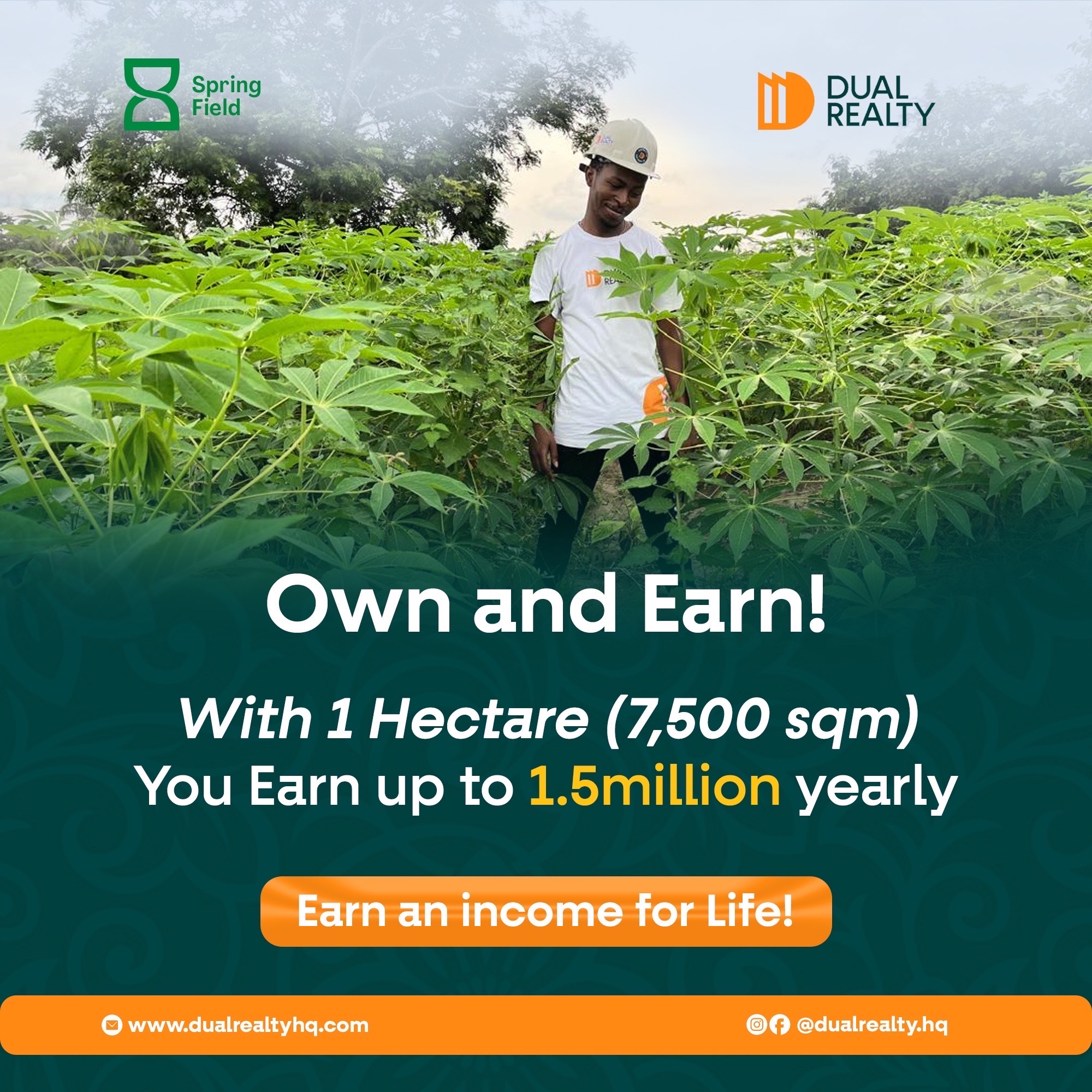 Your Land! Your Earnings! It's Clear and Simple Image 3